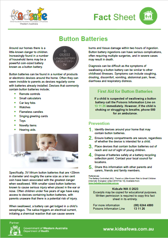 Button Batteries