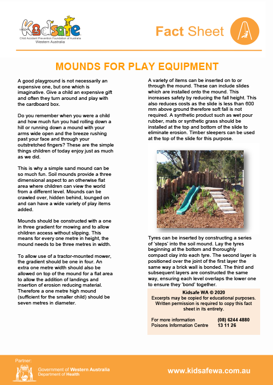 Mounds for Play Equipment
