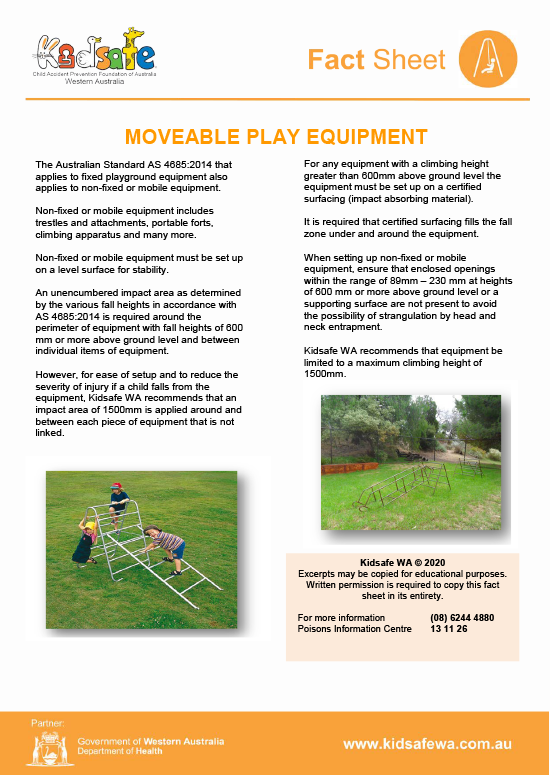 Moveable Play Equipment