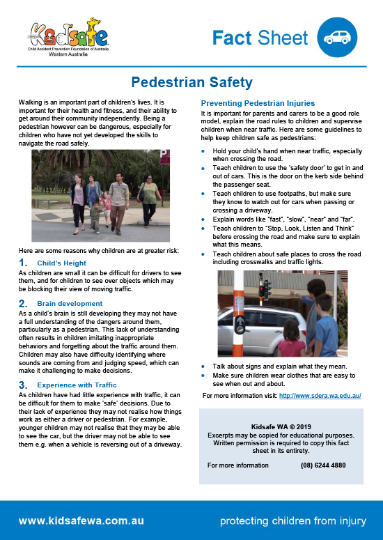 Pedestrian Safety