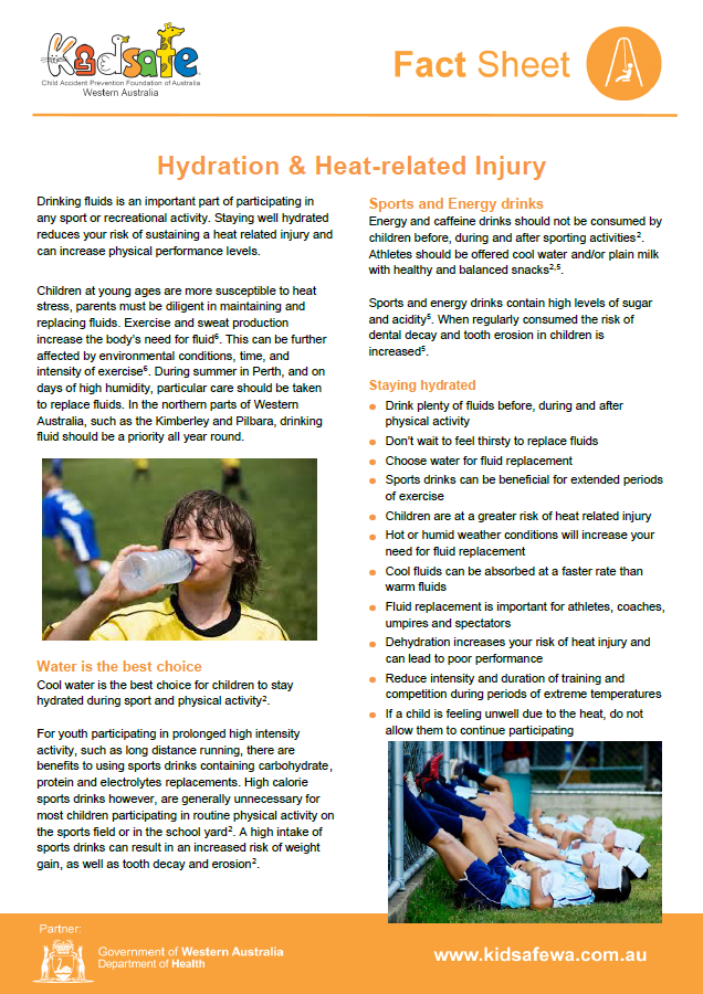 Hydration and Heat-Related Injury