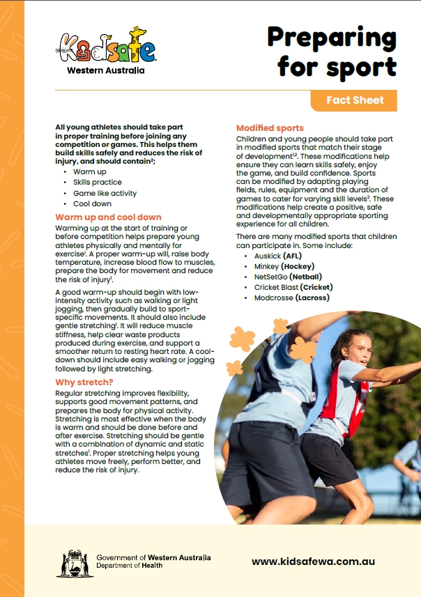 Preparing for Sport