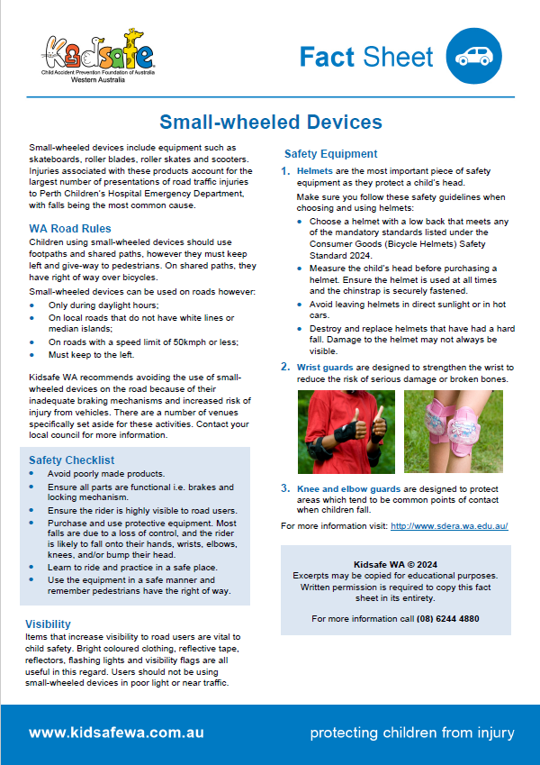 Small-Wheeled Devices Fact Sheet